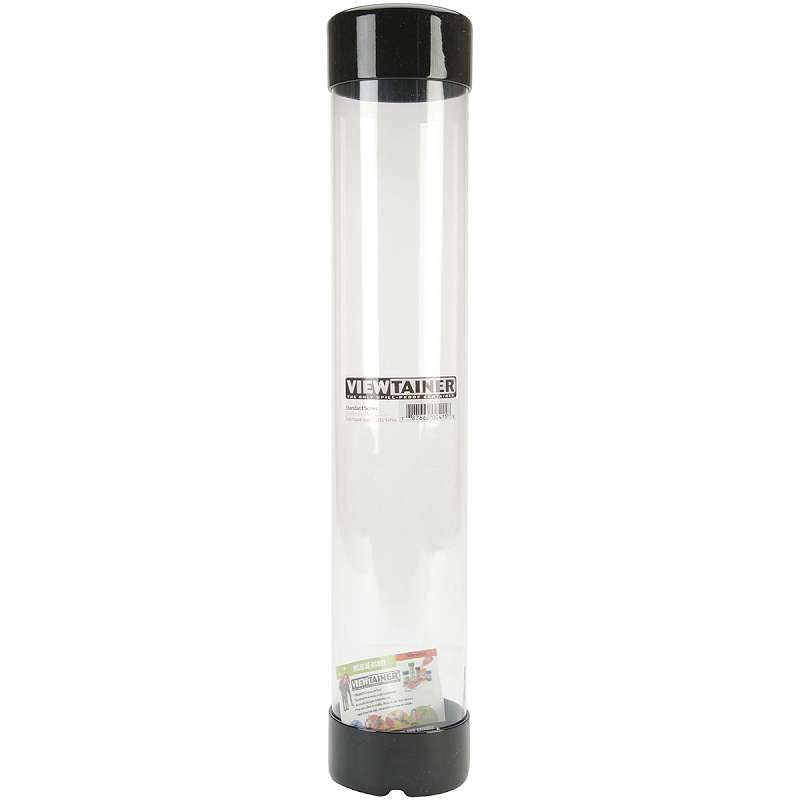 Viewtainer Slit Top Storage Container 2.75"X15" Black
