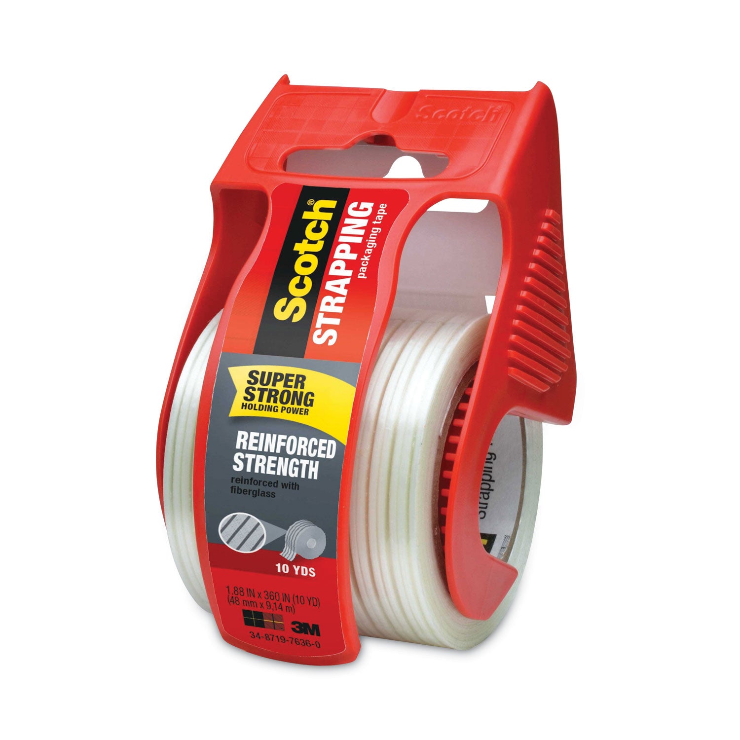 Scotch Strapping Tape 2"X360" Clear