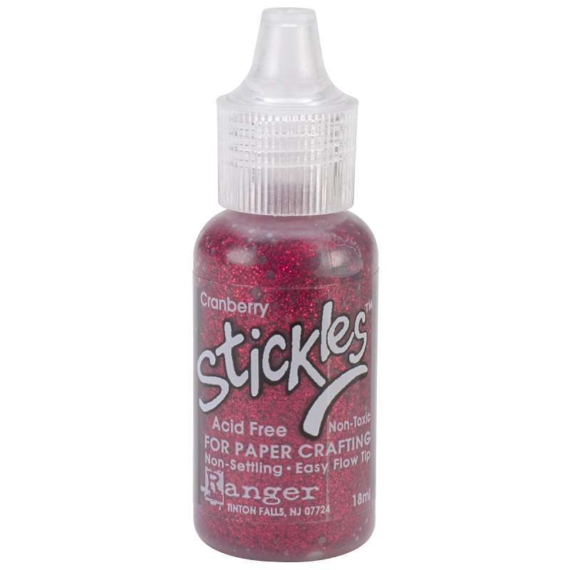 Stickles Glitter Glue .5oz Cranberry