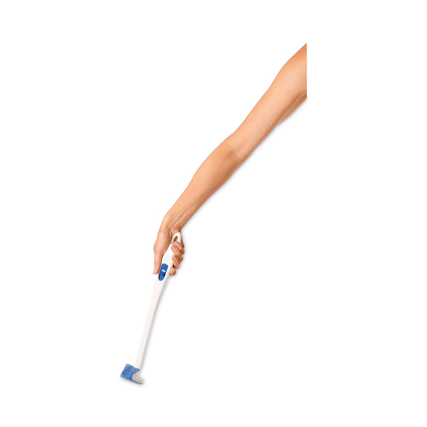 Scotch-Brite™ Disposable Toilet Scrubber Refill, Blue/White, 6/Pack