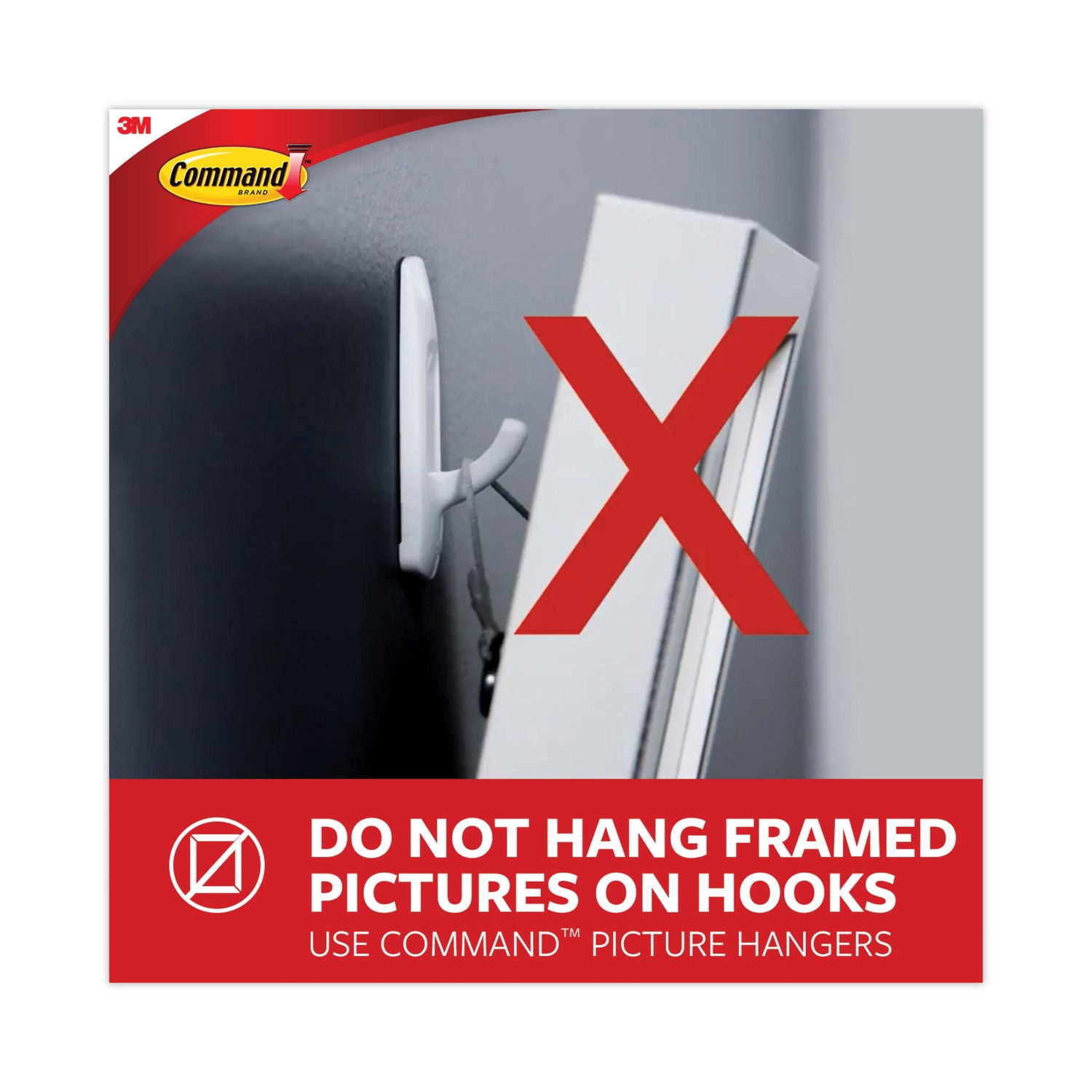 Command™ Clear Hooks & Strips, Plastic, Mini, 18 Hooks & 24 Strips/Pack