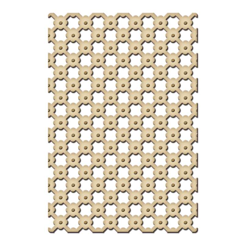 Spellbinders Shapeabilities Expandable Pattern Dies Crisscross