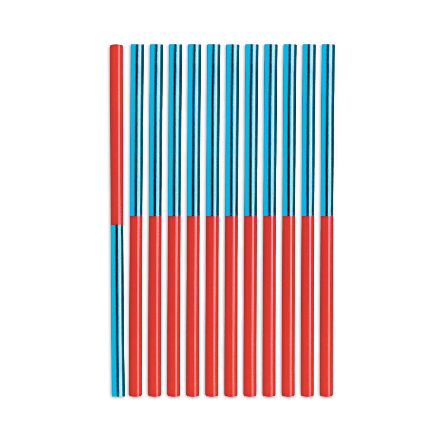 Prismacolor® Verithin Double-Ended Colored Pencils, Blue/Red, Dozen
