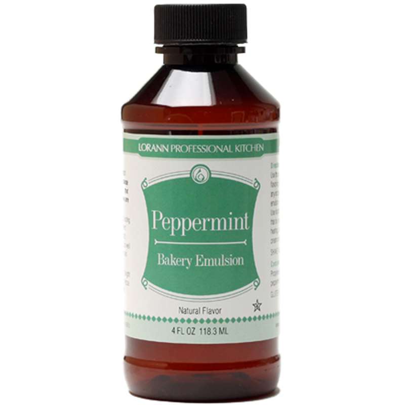 Bakery Emulsions Natural & Artificial Flavor 4oz Peppermint