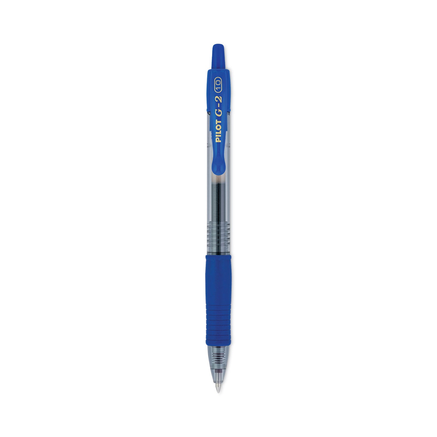 Pilot® G2 Premium Retractable Gel Ink Pen, Refillable, Blue Ink, 1mm, Dozen