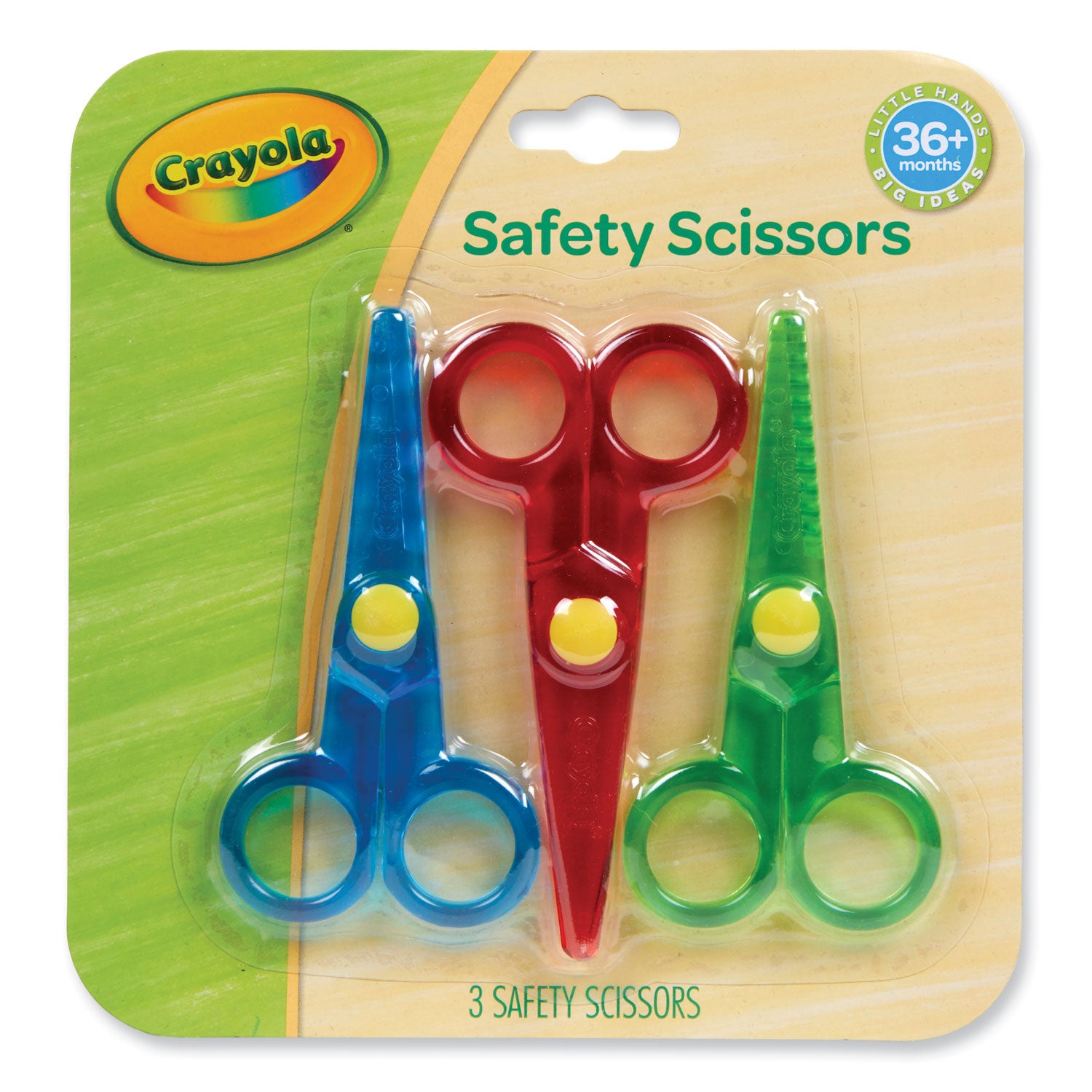 Crayola My First Safety Scissors 3/Pkg