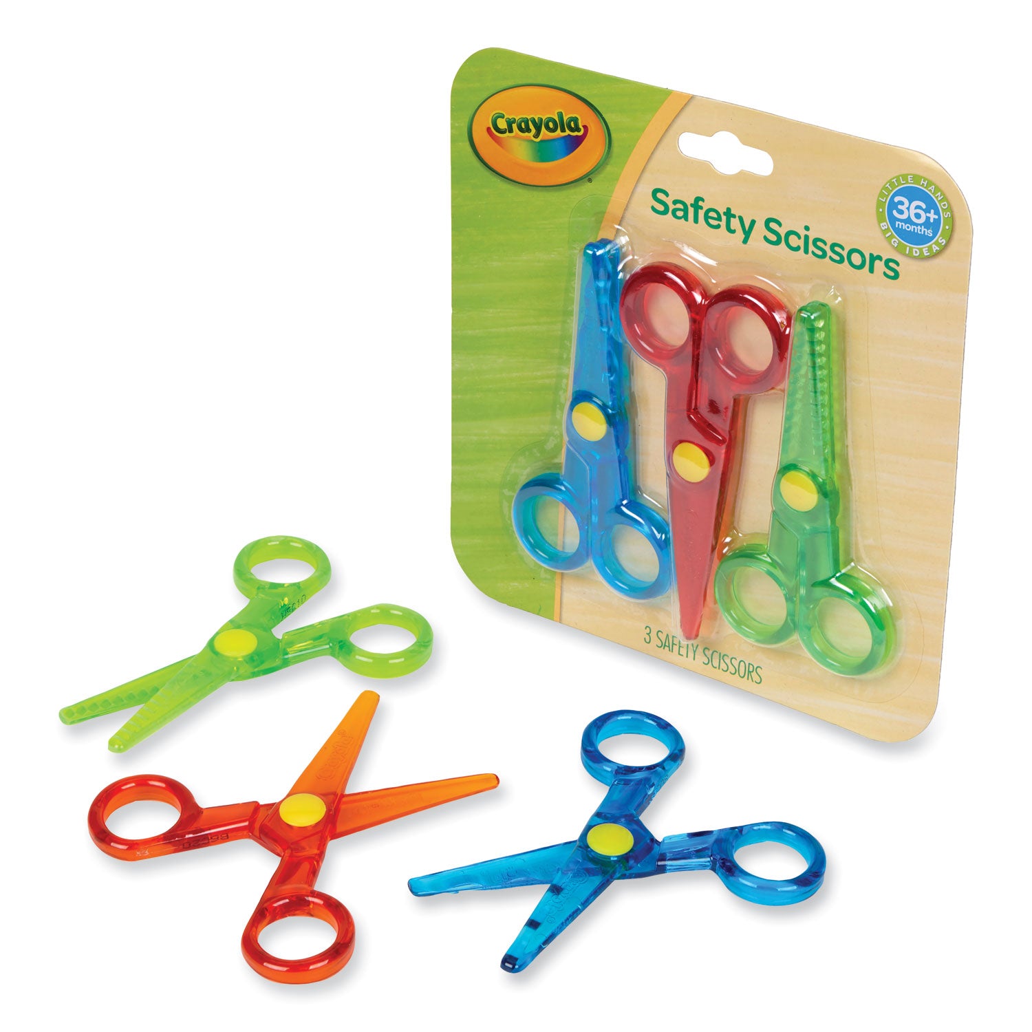 Crayola My First Safety Scissors 3/Pkg