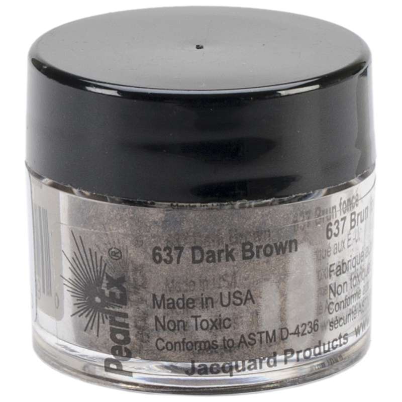 Jacquard Pearl Ex Powdered Pigment 3g Dark Brown