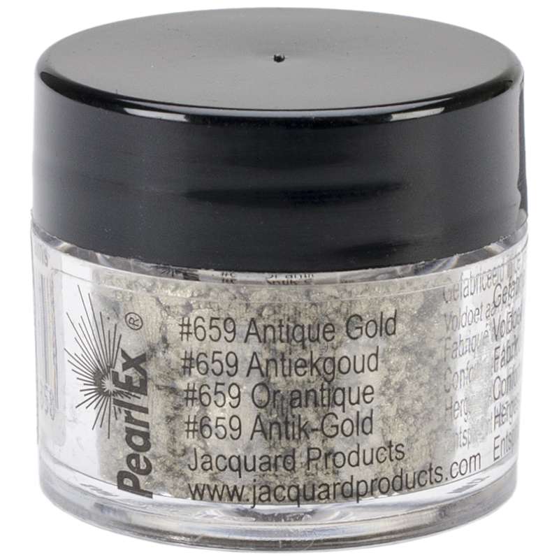 Jacquard Pearl Ex Powdered Pigment 3g Antique Gold