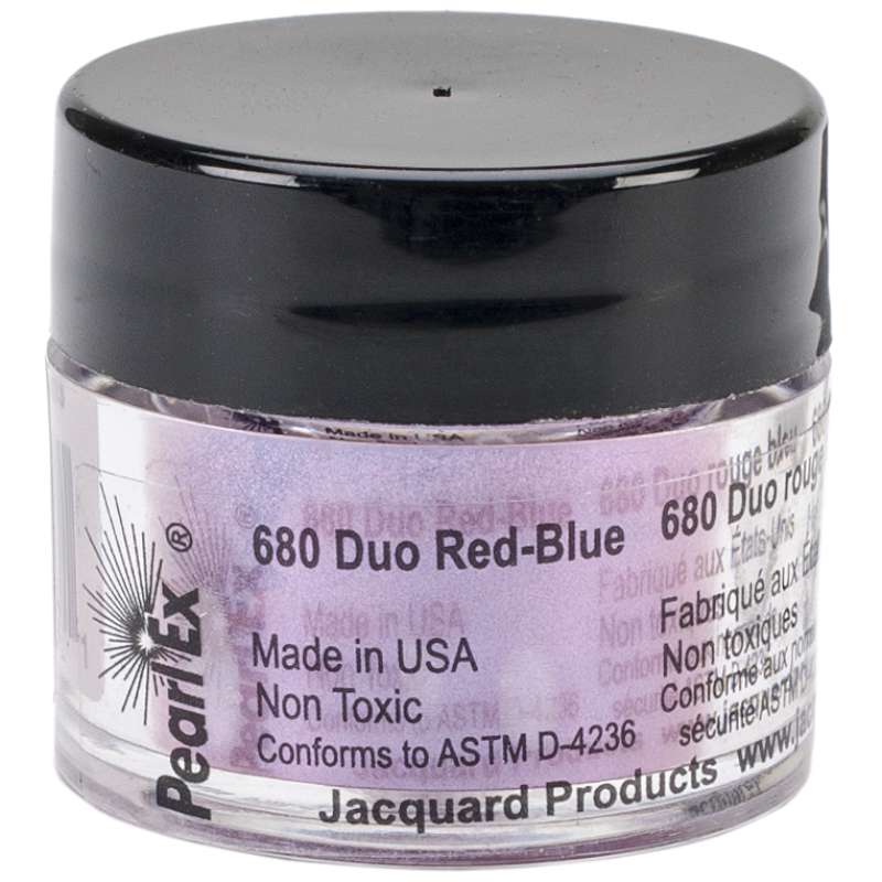 Jacquard Pearl Ex Powdered Pigment 3g Duo Red-Blue