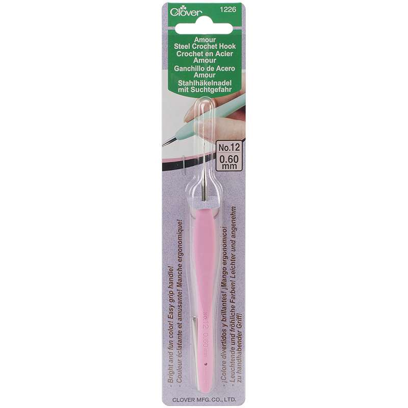 Amour Steel Crochet Hook Size 12/.6mm