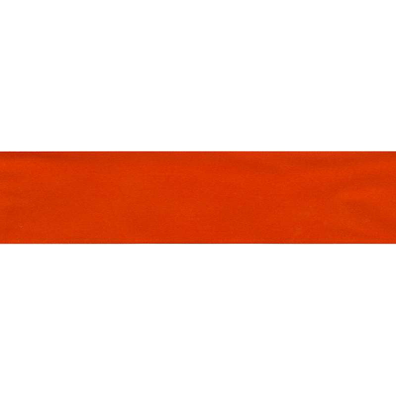 Single Face Satin Ribbon 1-1/2"X12' Torrid Orange