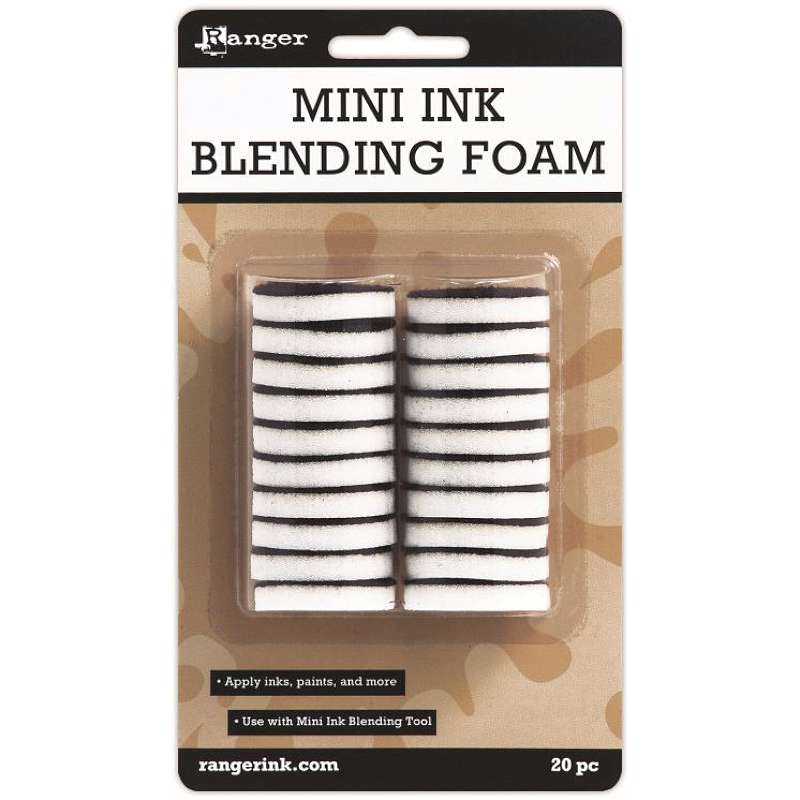 Mini Ink Blending Foam 1" 20/Pkg For IBT40965