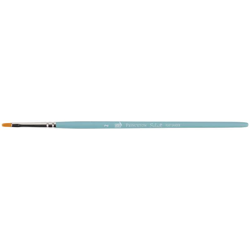 Select Synthetic Brush Flat Shader Size 2