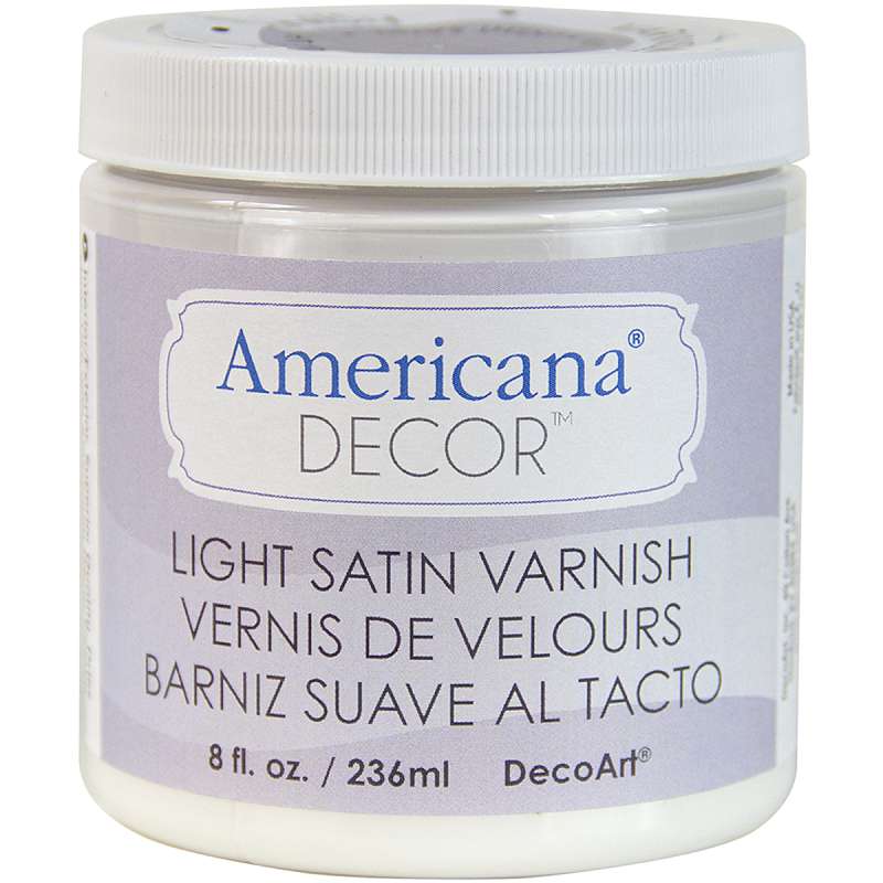 Americana Decor Varnish 8oz Light Satin