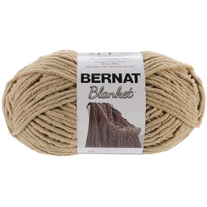 Bernat Blanket Big Ball Yarn Sand