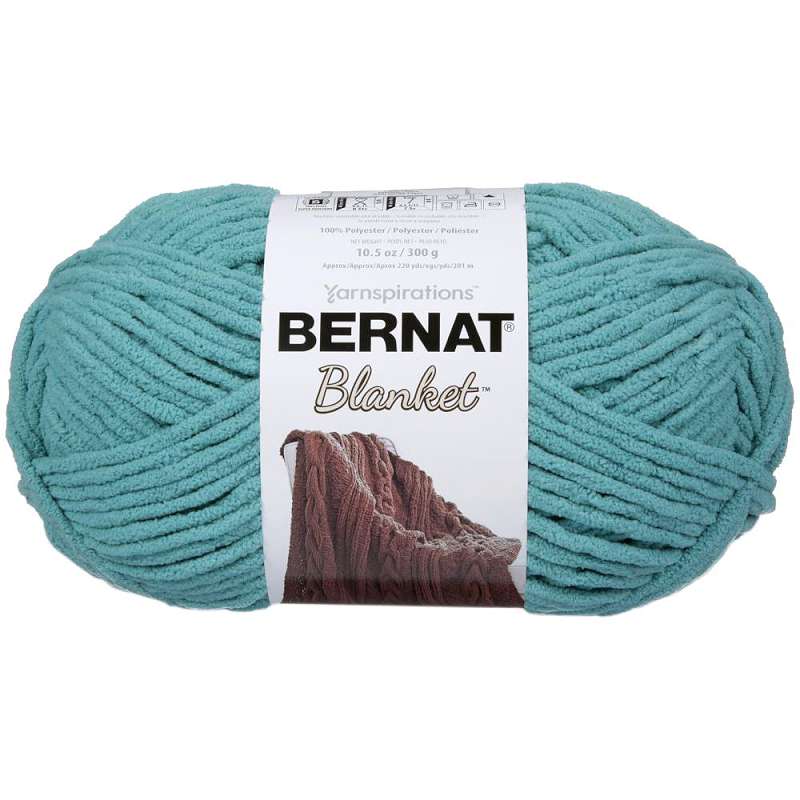 Bernat Blanket Big Ball Yarn Teal