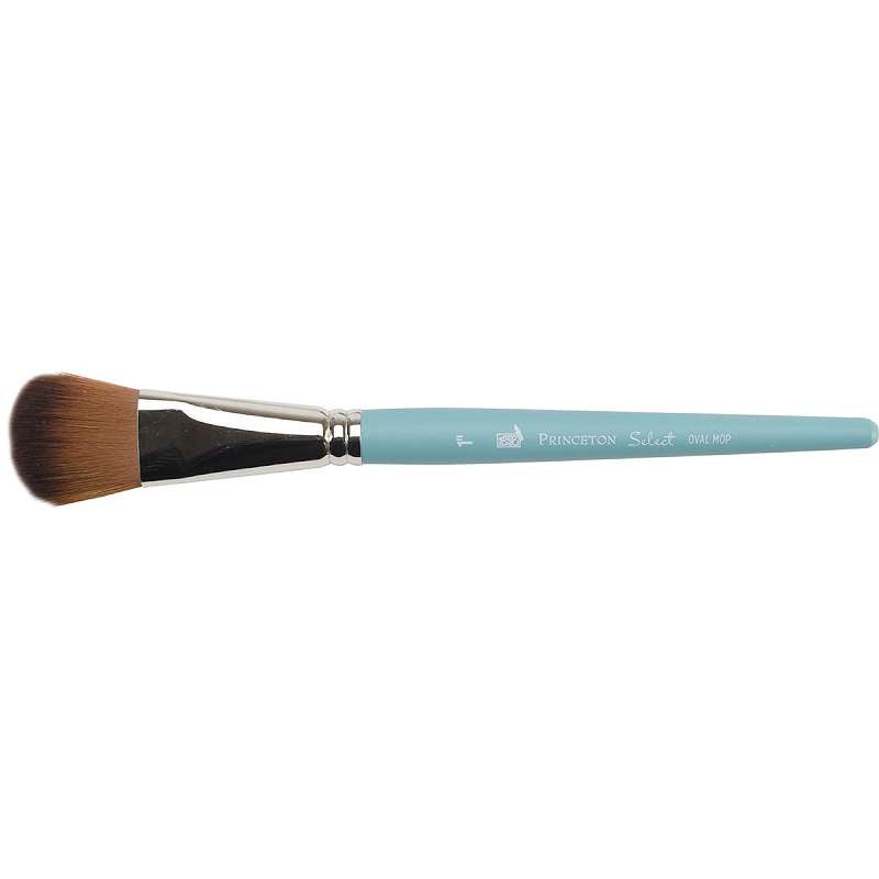 Select Wave Synthetic Brush Oval Mop 1" Width
