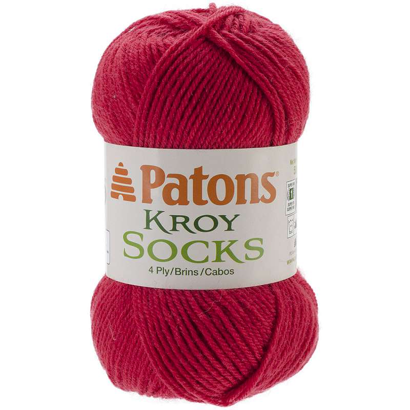 Kroy Socks Yarn Red