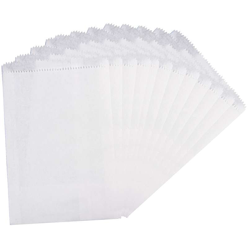 Large Paper Bags 5"X7.5" 12/Pkg White