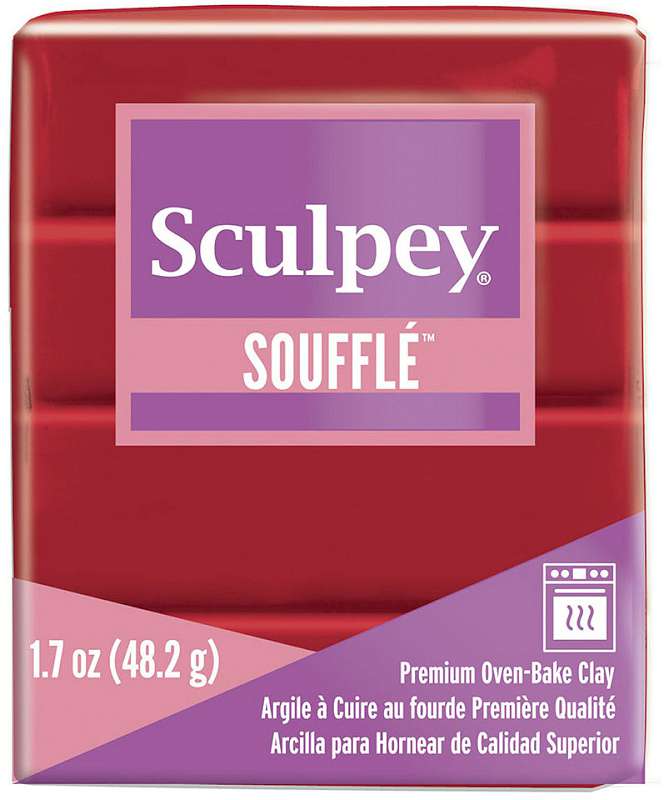 Sculpey Souffle Clay 2oz Cherry Pie
