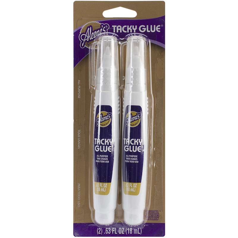 Aleene's Fast Drying Tacky Glue Pens 2/Pkg .63oz