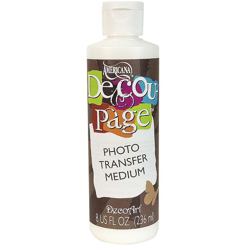 Americana Decou-Page Photo Transfer Medium 8oz