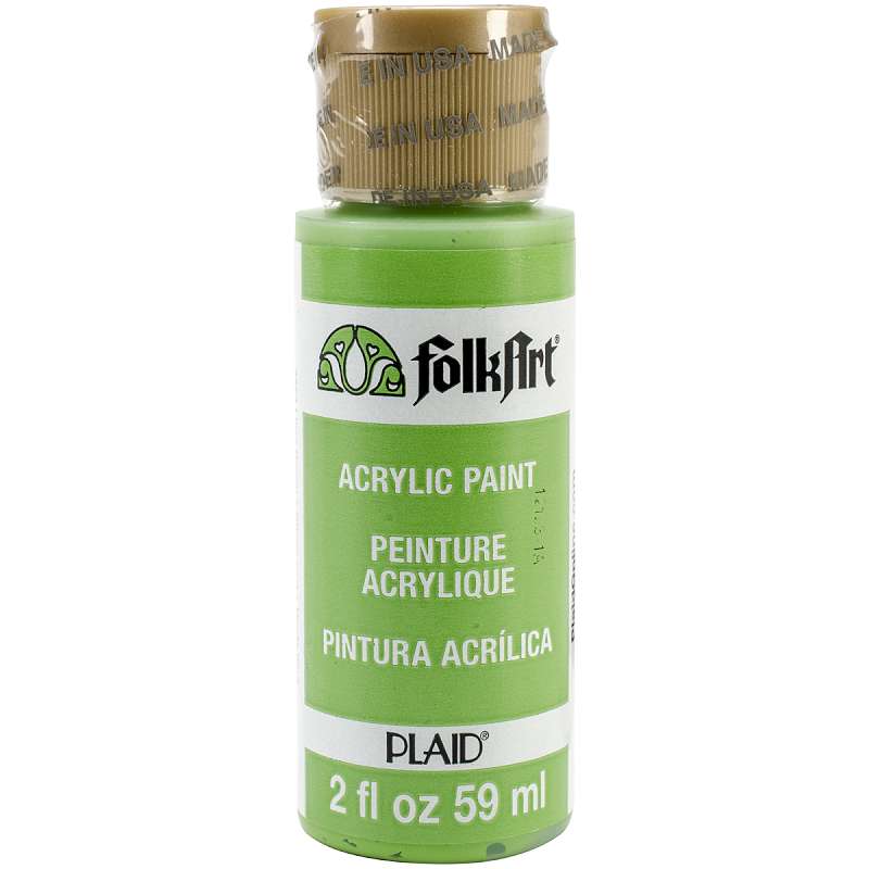 FolkArt Acrylic Paint 2oz Lime Green