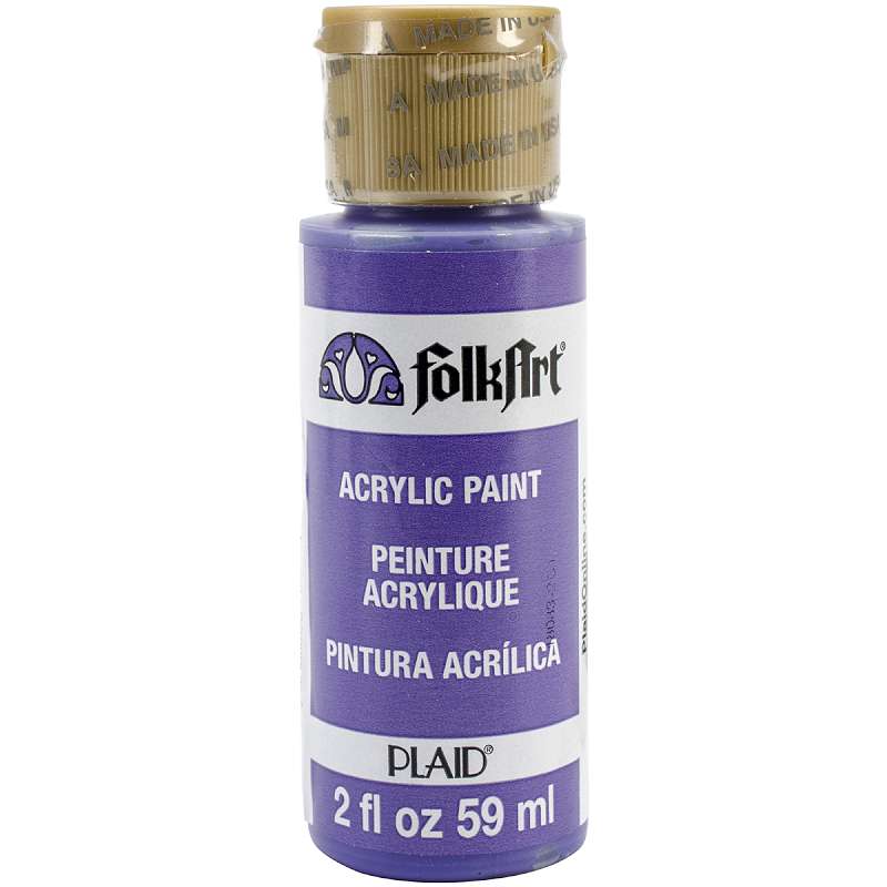 FolkArt Acrylic Paint 2oz Perfect Purple