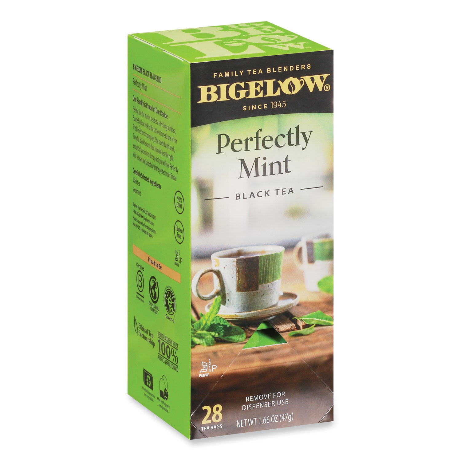 Bigelow® Plantation Mint Black Tea, 28/Box