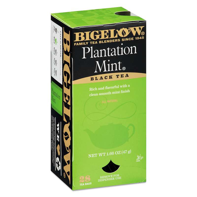 Bigelow® Plantation Mint Black Tea, 28/Box