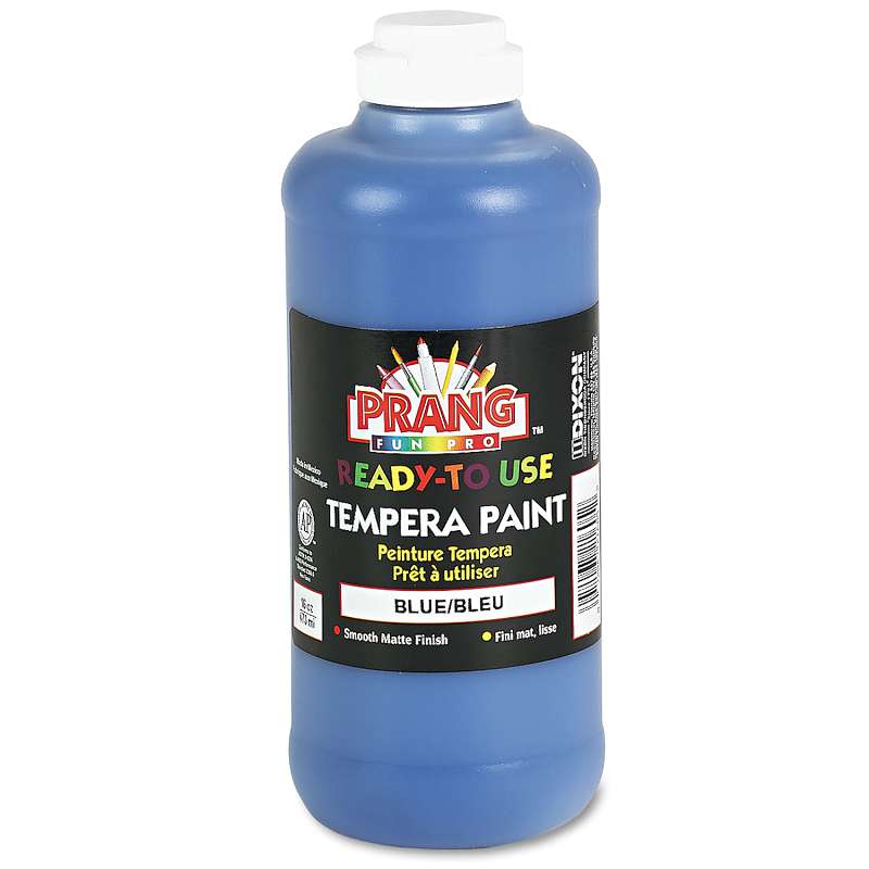 Prang® Ready-to-Use Tempera Paint, Blue, 16 oz
