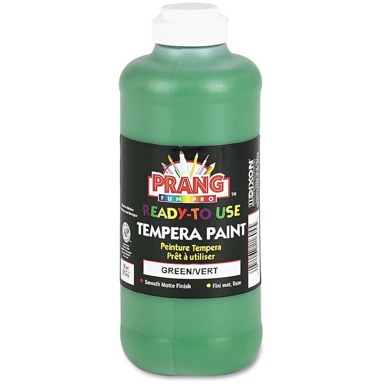 Prang® Ready-to-Use Tempera Paint, Green, 16 oz