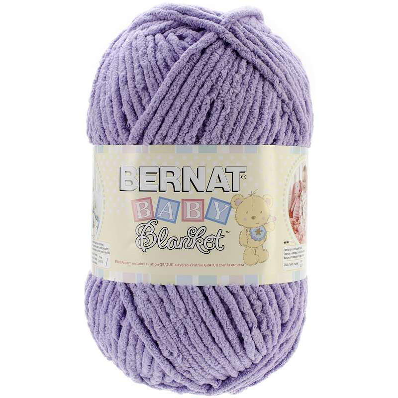 Baby Blanket Big Ball Yarn Baby Lilac