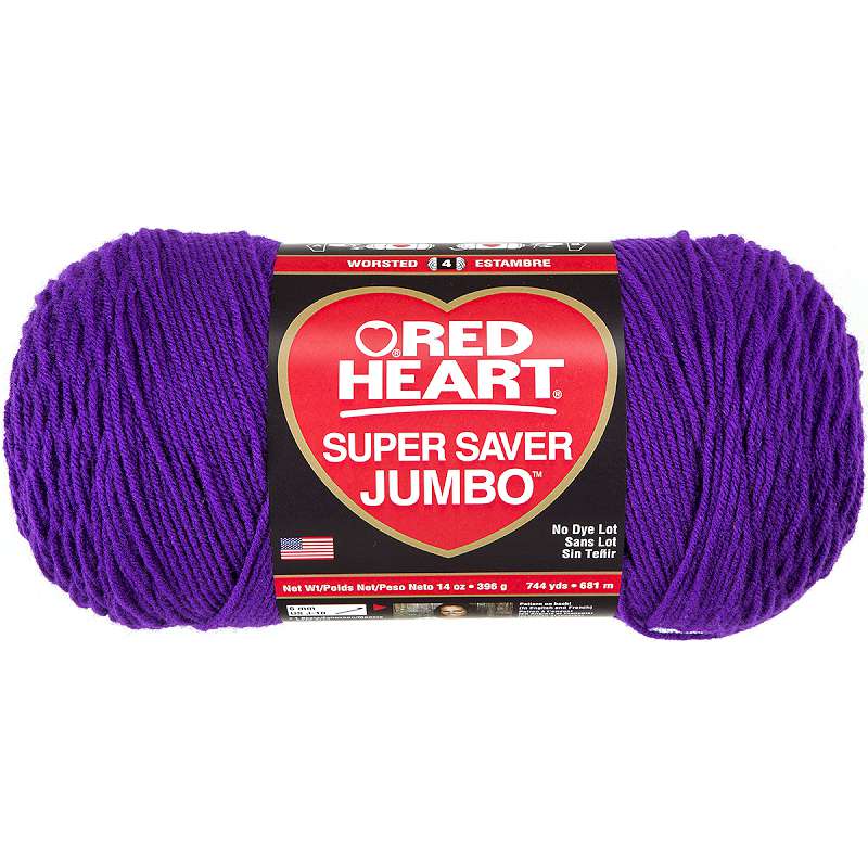 Red Heart Super Saver Yarn Amethyst