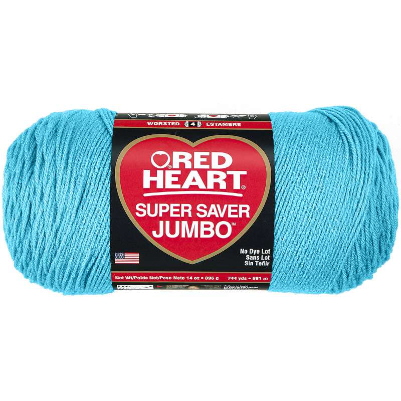 Red Heart Super Saver Yarn Turqua