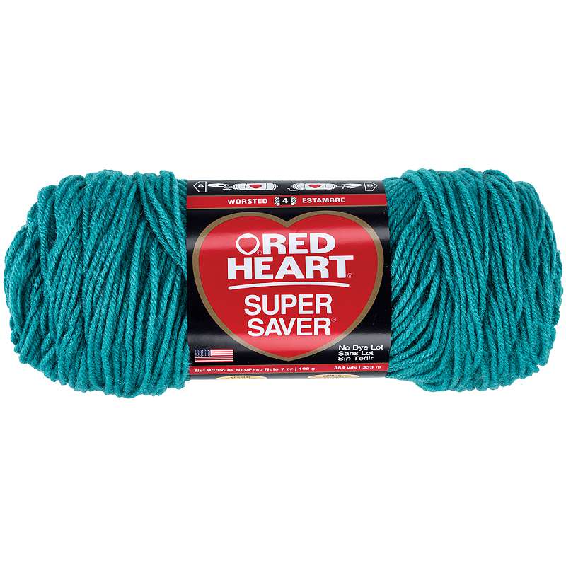 Red Heart Super Saver Yarn Jade