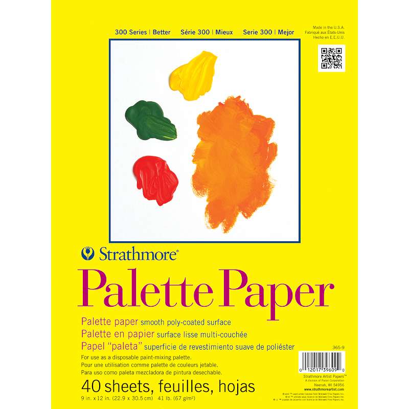 Strathmore Palette Paper Pad 9"X12" 40 Sheets