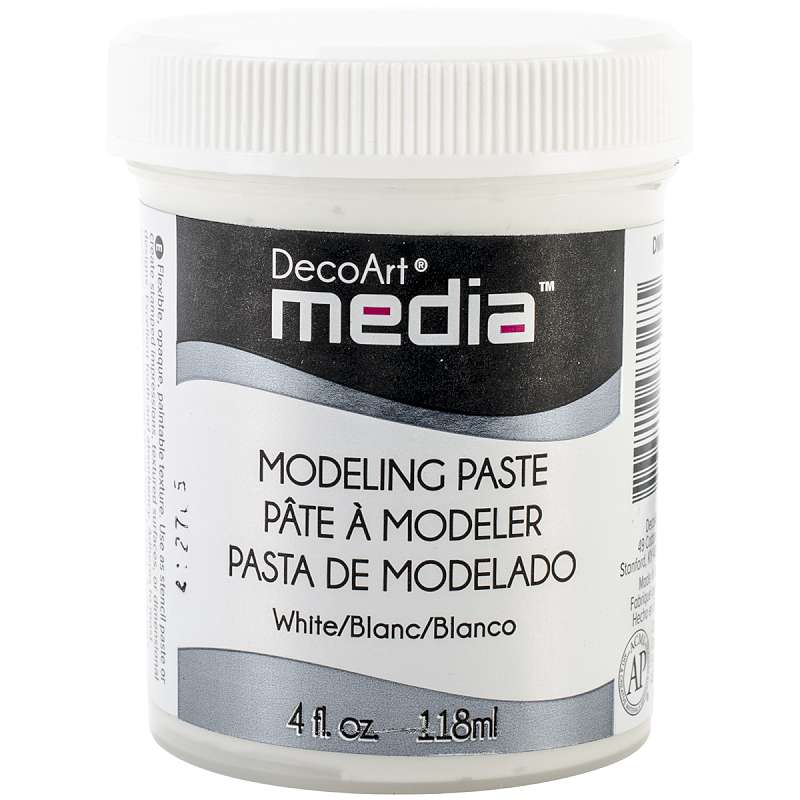 Media Modeling Paste 4oz White