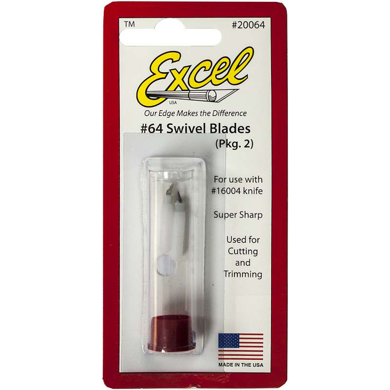 360 Swivel Knife Replacement Blades 2/Pkg For 16004