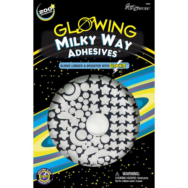 Glowing Adhesives Milky Way