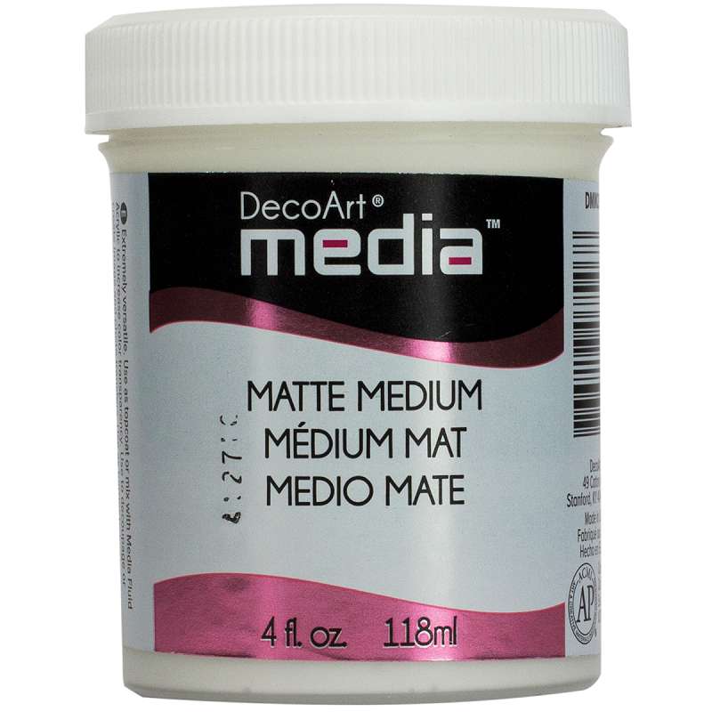 Media Medium 4oz Matte
