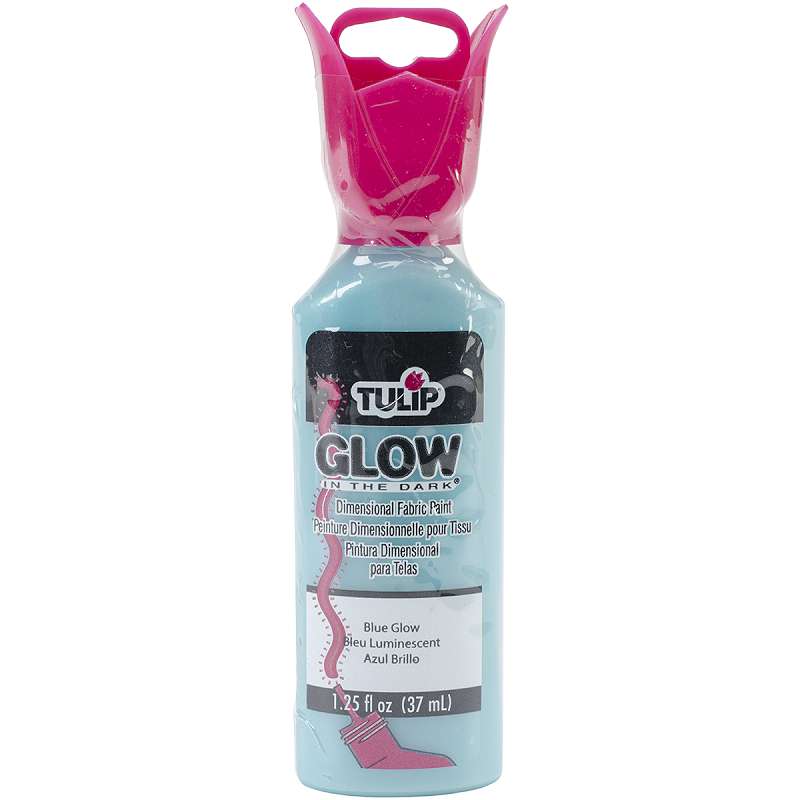 Tulip Dimensional Fabric Paint 1.25oz Glow - Blue