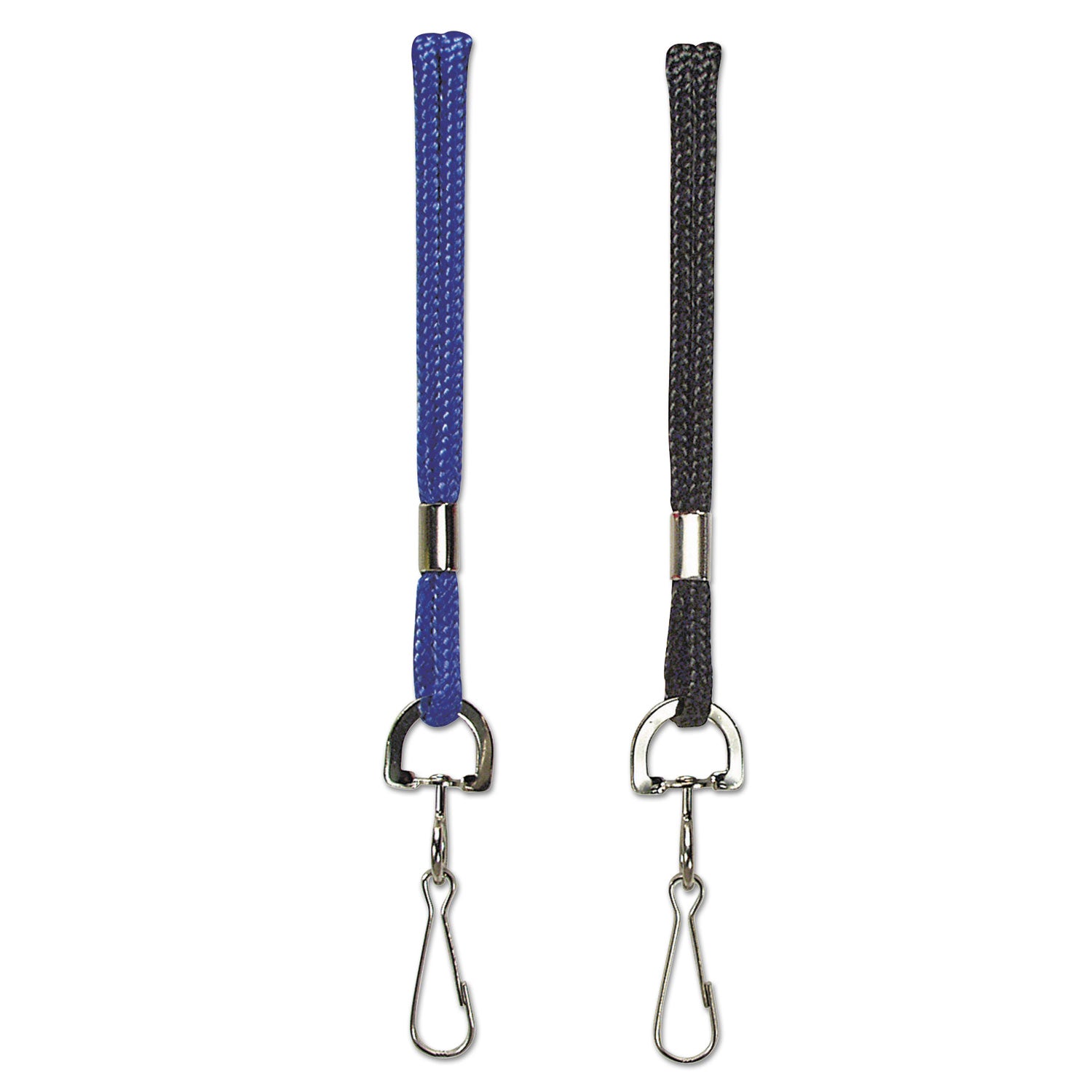SICURIX® Rope Lanyard with Hook, 36", Nylon, Blue