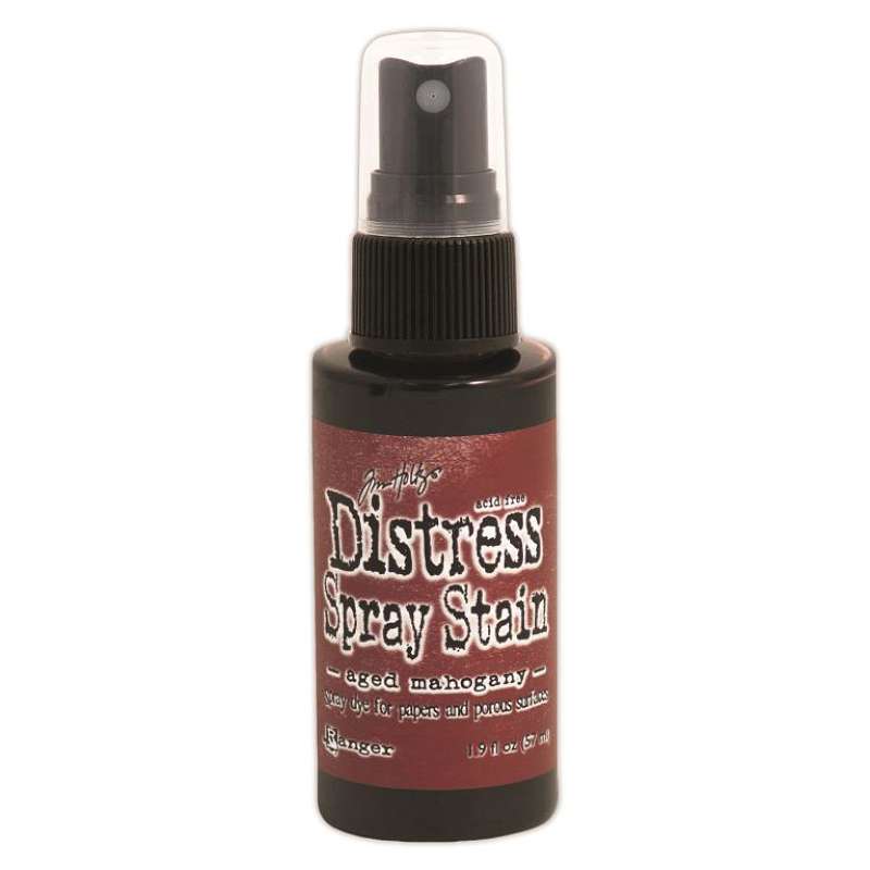 Distress Spray Stain 1.9oz Aged Mahogany