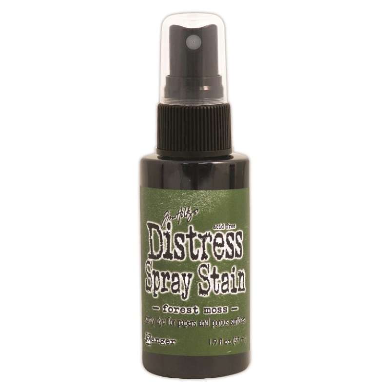 Distress Spray Stain 1.9oz Forest Moss