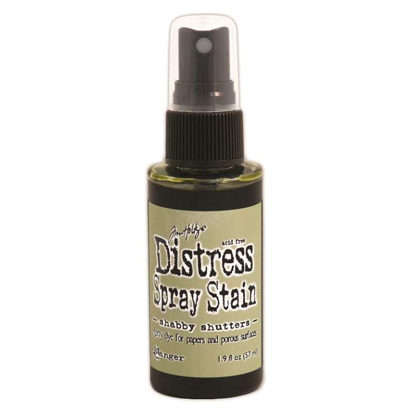 Distress Spray Stain 1.9oz Shabby Shutters