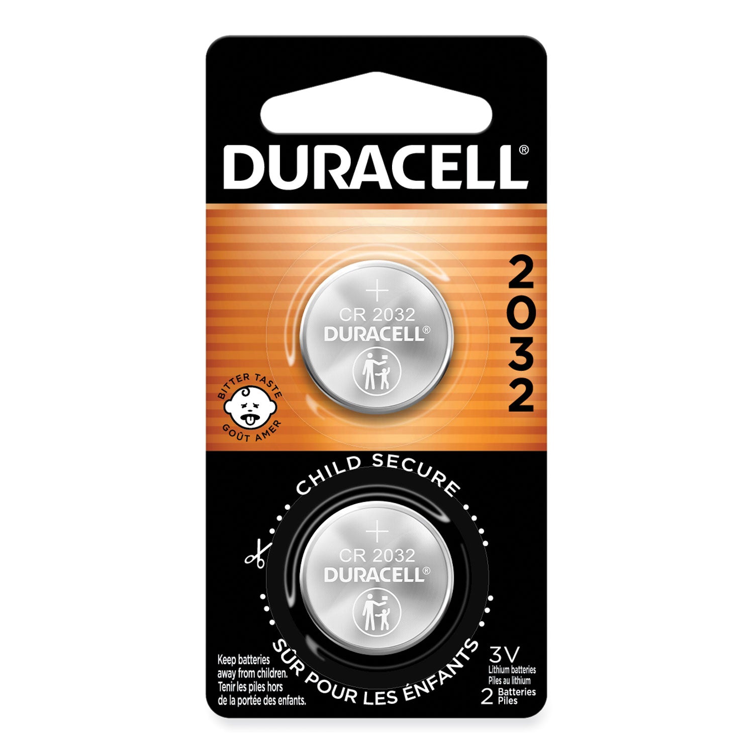 Lithium Dl2032 Button Cell Battery for Electronics, 3v, 6 pack