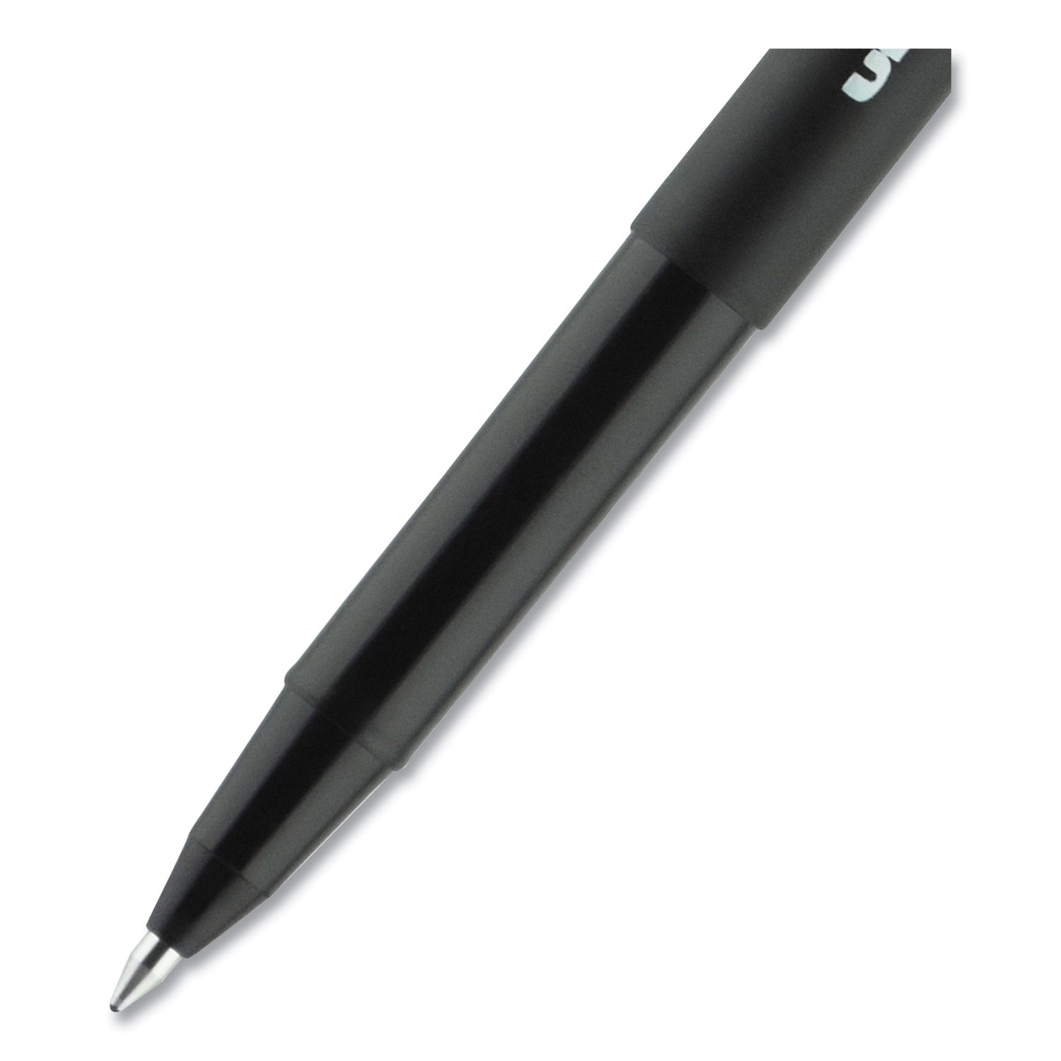 Onyx Roller Ball Stick Dye-Based Pen, Black Ink, Micro, Dozen