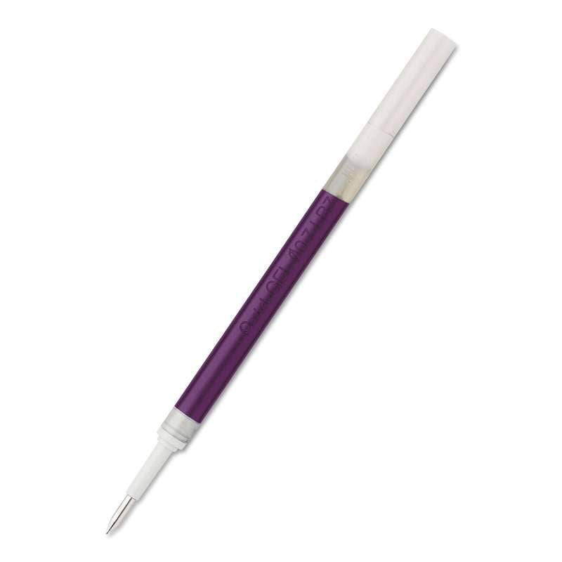 Pentel® Refill for Pentel EnerGel Retractable Liquid Gel Pens, Medium, Violet Ink